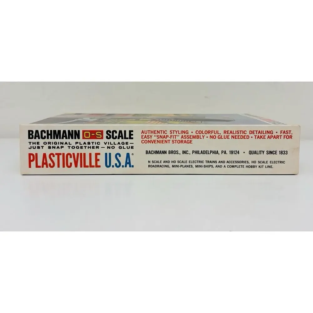 Plasticville O & S Scale Coaling Station 1975 Building Kit Complete w/ Box LN